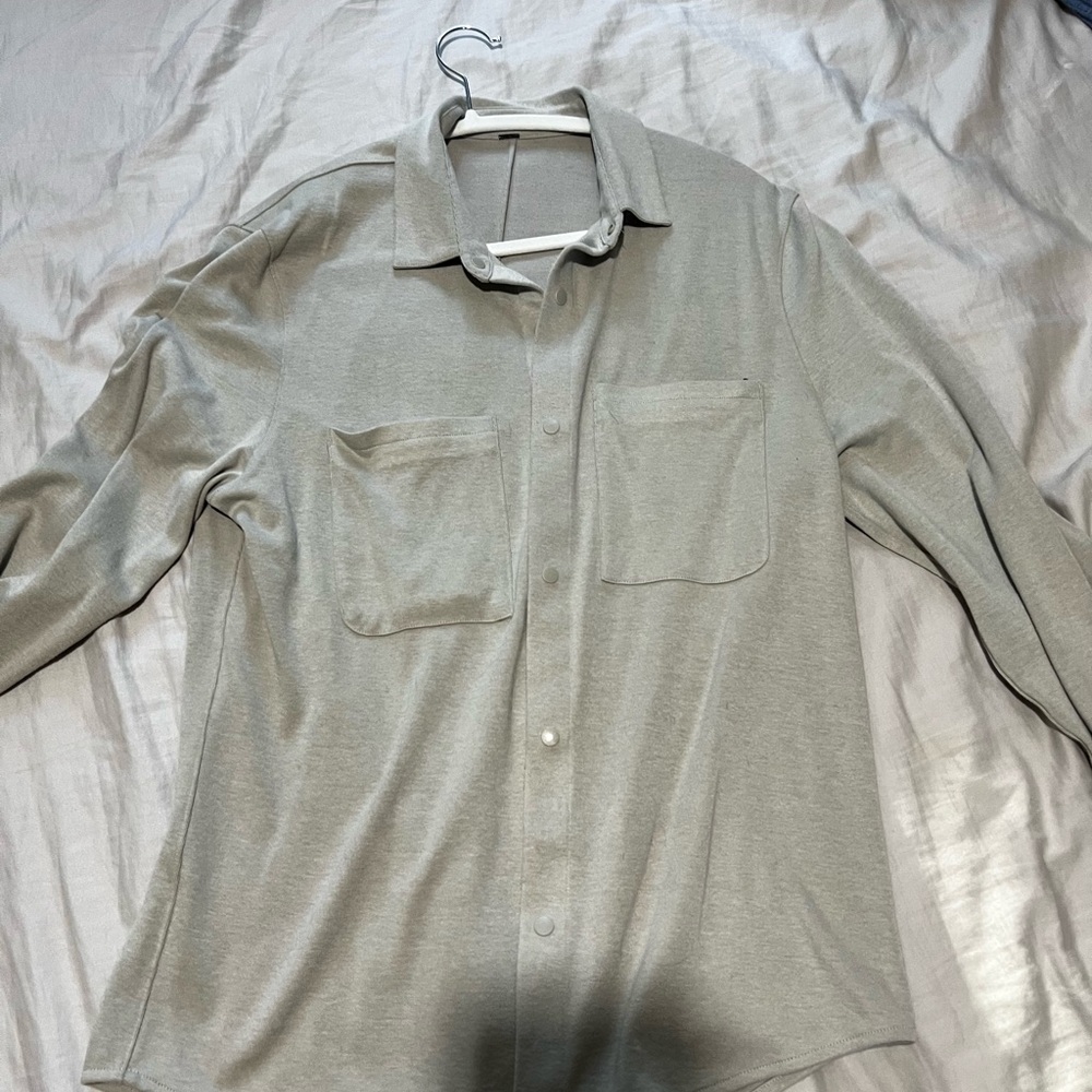 Lululemon Soft Knit Over Shirt - Small - Light tan